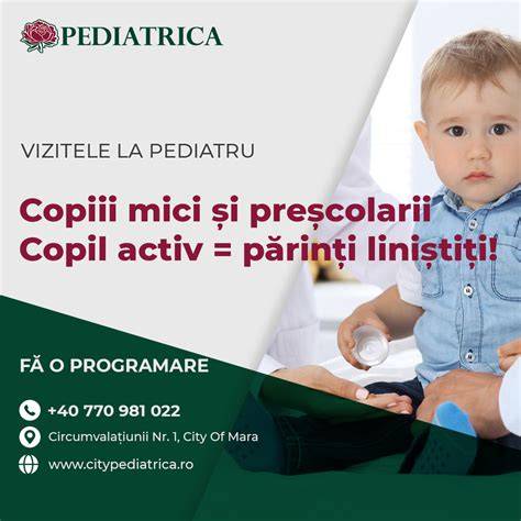 Infografic: traseu tipic de programare la pediatru în Focșani