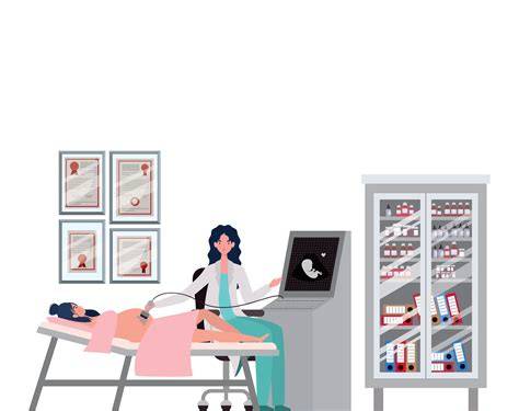 ecografie transvaginala ilustratie