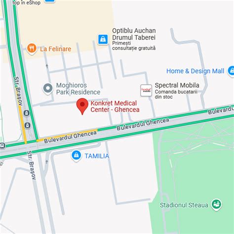 Hartă/plan localizare clinica dermatologie-venerologie