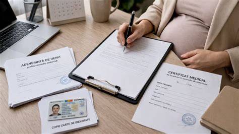 Infografic: Fluxul documentelor necesare pentru concediul paternal și pașii de solicitare