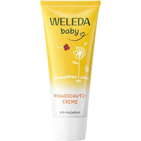 Crema corp gălbenele Weleda pentru bebeluși