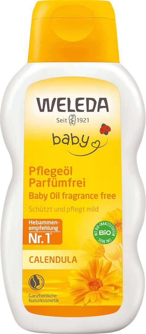 Loțiune de corp cu gălbenele Weleda Baby - prezentare