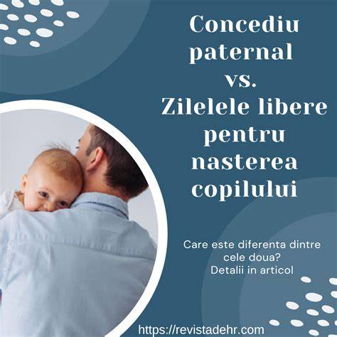 Infografic: cum se acorda concediul paternal si documentele necesare