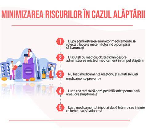Infografic: reguli pentru minimizarea riscurilor în timpul alăptării