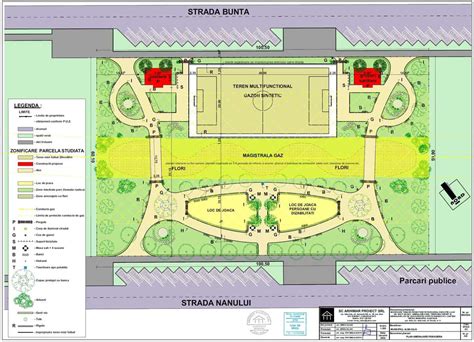 Harta mică a unui parc pentru 9 luni