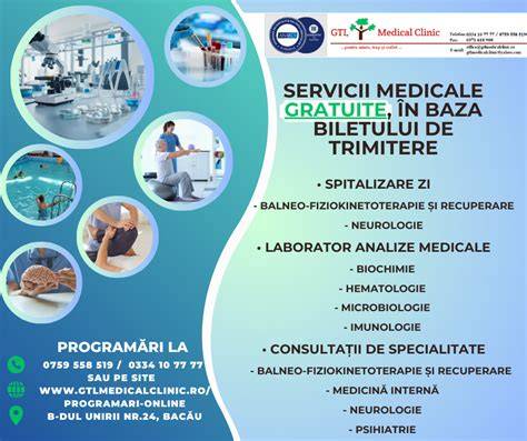 Infografic: Flux de servicii medicale - de la laborator la secții și ambulatoriu