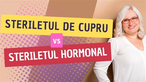 Infografic: Cum funcționează steriletul hormonal vs. cupru