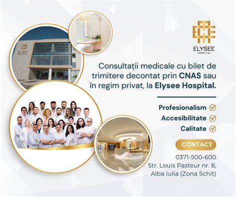 Hartă interactivă a locației Elysee Hospital în Alba Iulia
