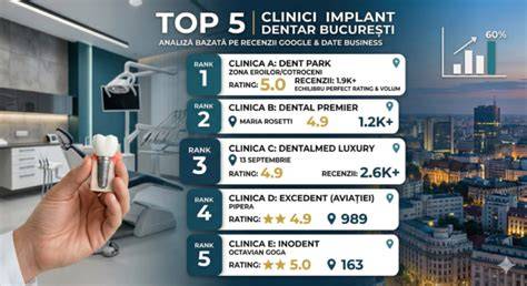 Infografic: Retea de laboratoare și clinici ginecologice din București