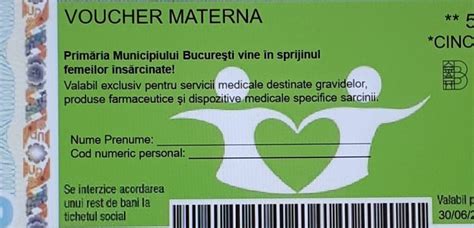 Documente necesare pentru dosarul Voucher Materna