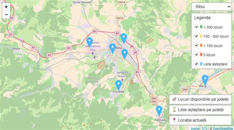 Hartă interactivă a centrelor sociale din județul Vaslui