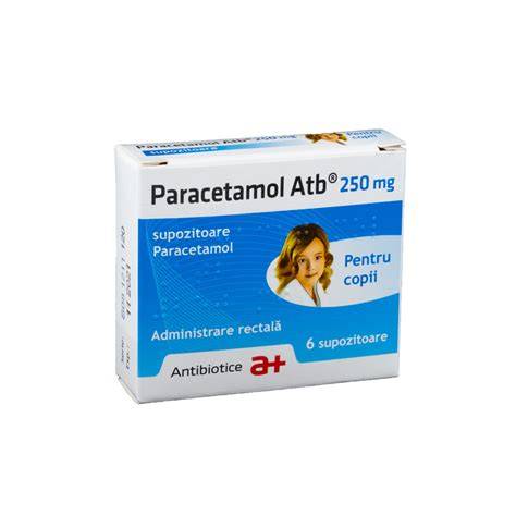 Infografic dozare paracetamol supozitoare copii