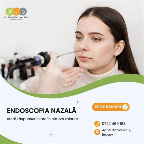 Diagnoza sinuzitei: examinare clinică, otoscopie/ endoscopie nazală, radiografie/CT după caz