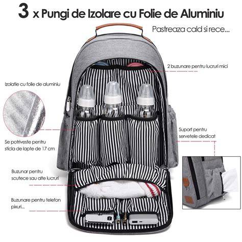 Imagine modularitate si etape de utilizare ale caruciorului 3 in 1