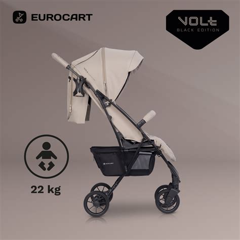 Euro Cart Volt Pro - pliere, greutate redusă, accesorii incluse