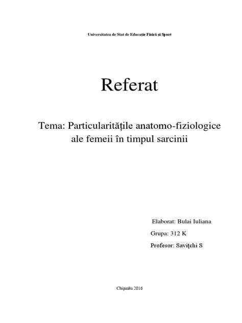 Schema schimbărilor fiziologice în timpul sarcinii