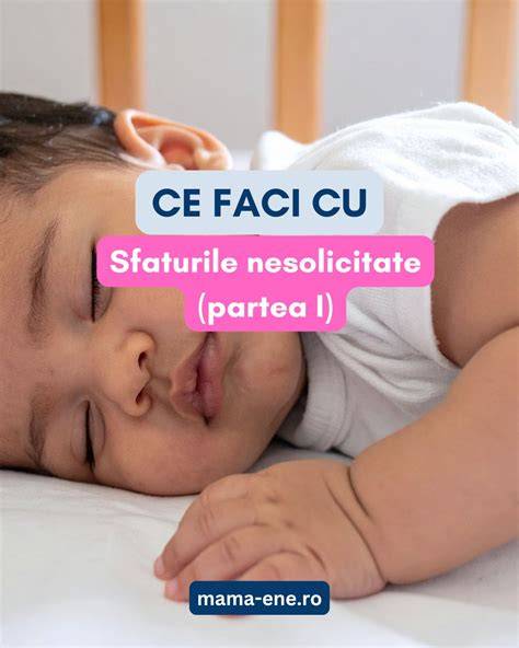 Mapă mentală: etape ale somnului bebelușului pe vârstă