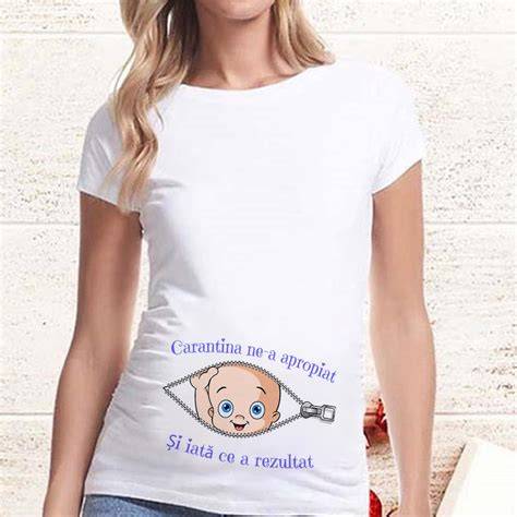 Cadouri personalizate - tricou gravide