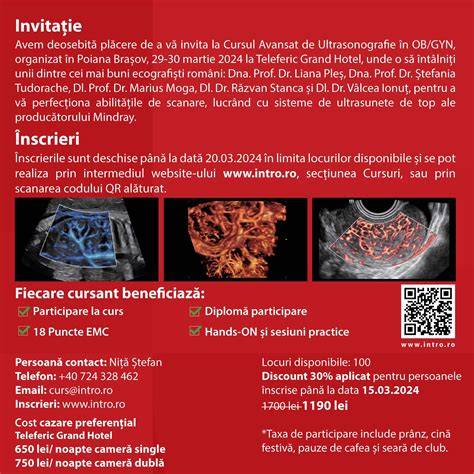 Infografic: Echipamente moderne de ultrasonografie în obstetrică-ginecologie