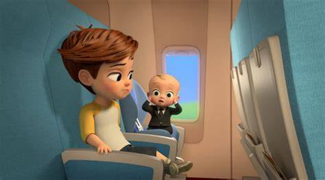 Infografic: Personaje principale si relatii in Bebe Sef inapoi la treaba
