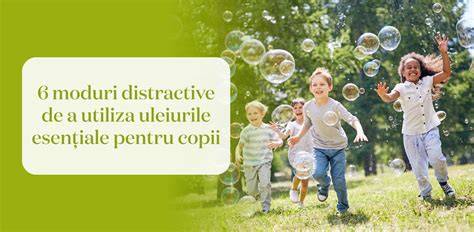 Infografic: cum se diluează corect uleiurile esențiale pentru copii