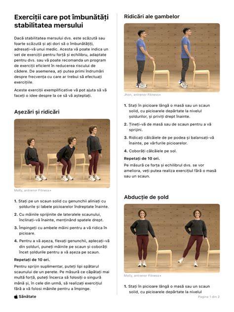 Infografic: exerciții home pentru corectarea mersului spre interior