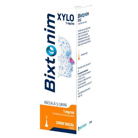 Infografic privind modul de administrare al Bixtonim XYLO