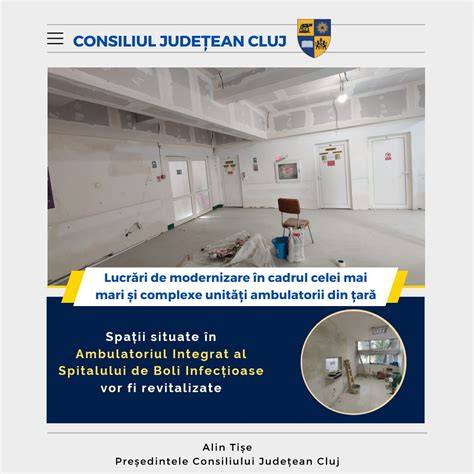 Plan general al secțiilor spitalului și spații Rooming-in