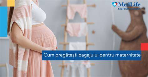 Infografic: Pașii principali ai pregătirii bagajului pentru maternitate