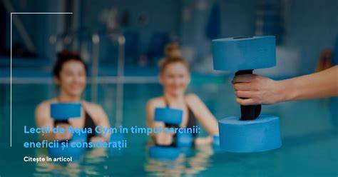 Infografic: Beneficiile aqua gym prenatale