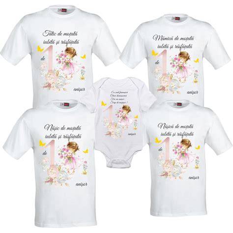 Imagine cu tricouri bebe personalizate Oradea