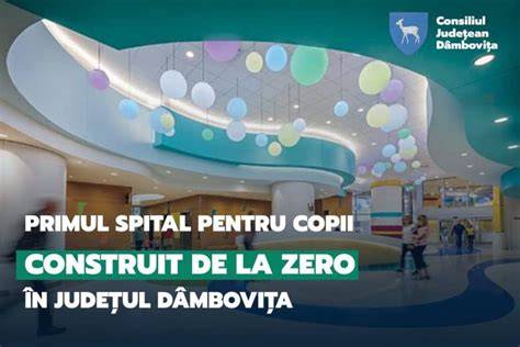 Infografic: structură spitalicească pentru pediatrie în Târgoviște