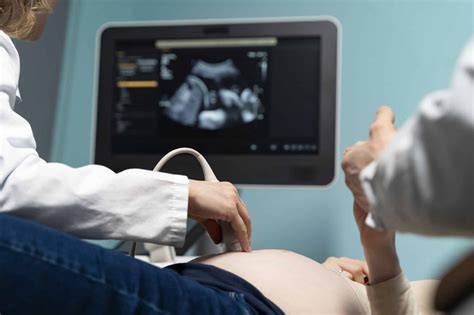 Diagramă ecografie: confirmarea sarcinii intrauterine