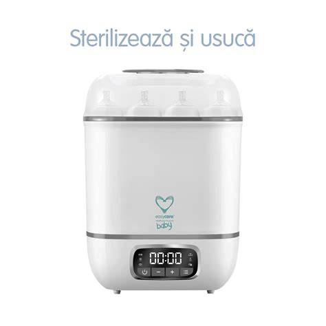 Infografic: Cum funcționează sterilizatoarele pentru biberoane (abur, UV, microunde)