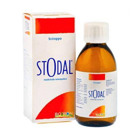 Infografic: compositia STODAL sirop și cazuri de utilizare