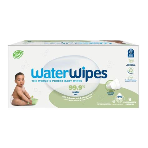 WaterWipes Soapberry - 99,9% apă, fără parfum, compostabile
