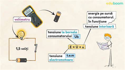 Infografic: relatie U=RI si curentul in circuit