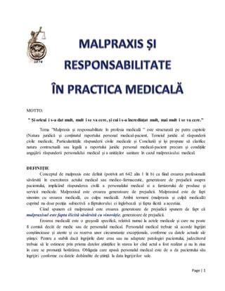 Infografic: Legăturile dintre reputația medicală, responsabilitate profesională și anchete etice