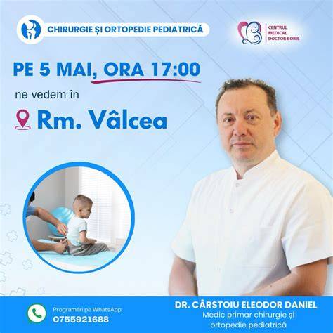 Infografic: Structura echipei și fluxul îngrijirii în ortopedie pediatrică