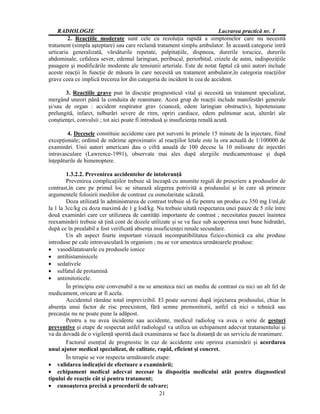 Schema ecografică a principalelor examinări în primul an