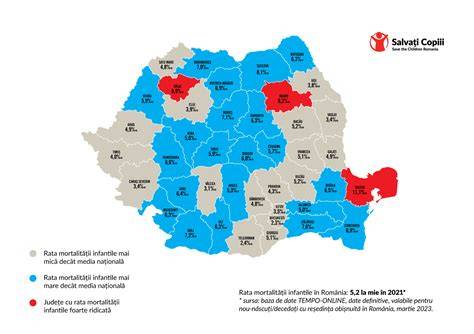Infografic despre distribuția legilor pro-viață în direcția scăderii mortalității infantile