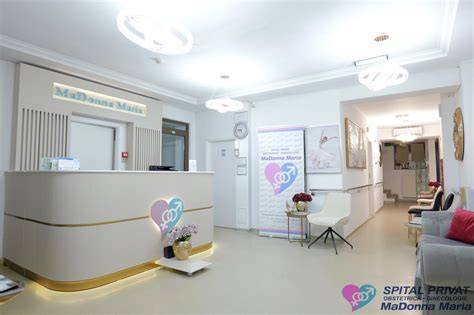 Imaginea unității medicale MaDonna Maria Craiova - fațada și spații de îngrijire