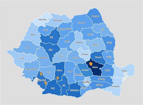 Harta interzicerii avortului în România în anii 1966-1989 - rețea de monitorizare și punere în aplicare