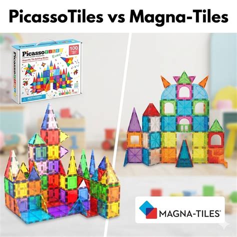 Comparație Magna-Tiles vs PicassoTiles