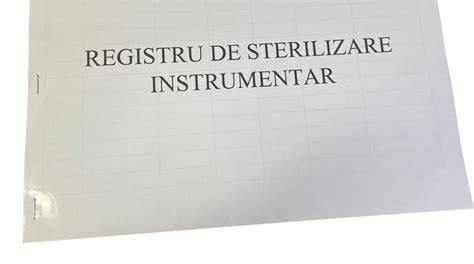 Diagramă a fluxului de instrumentar ginecologic de la recepție la sterilizare