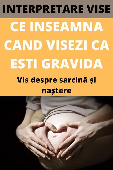 Grafic reprezentativ despre interpretele viselor legate de sarcină și naștere