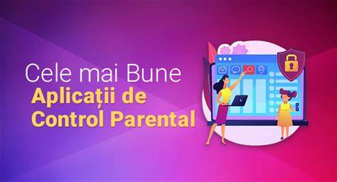 Diagramă comparativă a unor aplicații de control parental relevante
