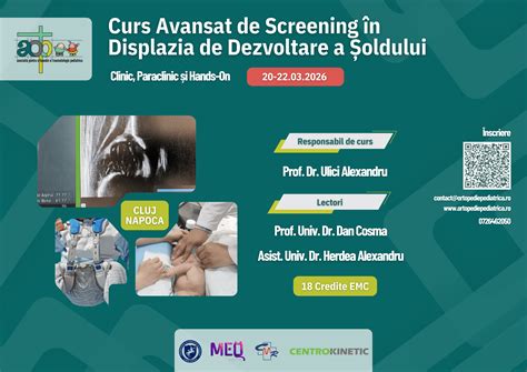 Infografica: etapele screening-ului șoldului la sugari