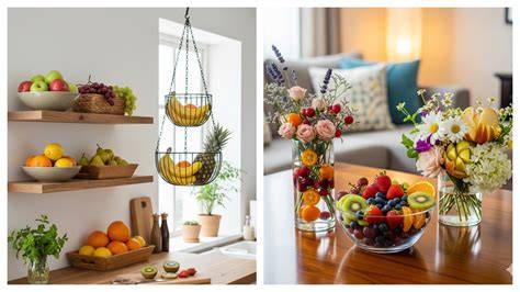 Fructe proaspete pentru decor