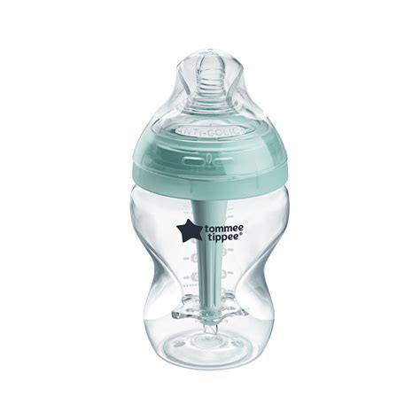 Schema vizuala: componentele unui biberon anticolici Tommee Tippee
